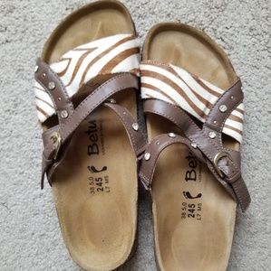 Sold NWOT Birkenstocks size 7 or Euro 38